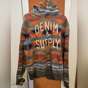 Denim & Supply Ralph Lauren Aztec Print Hoodie